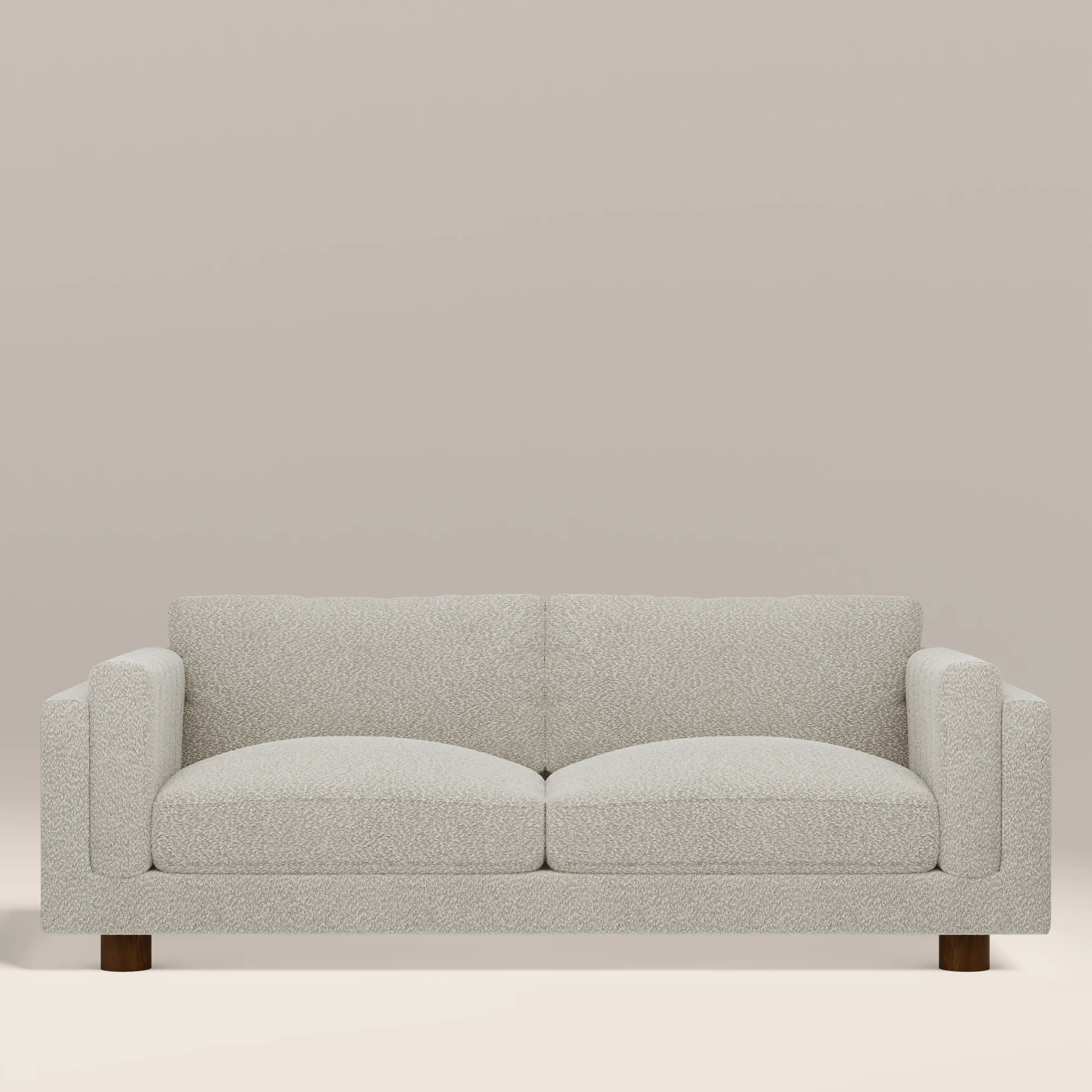 Halton 3 Seater Sofa | Speckled Stone Sustainable Boucle