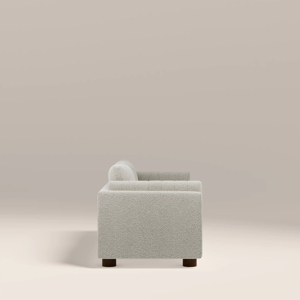 Halton 3 Seater Sofa | Speckled Stone Sustainable Boucle