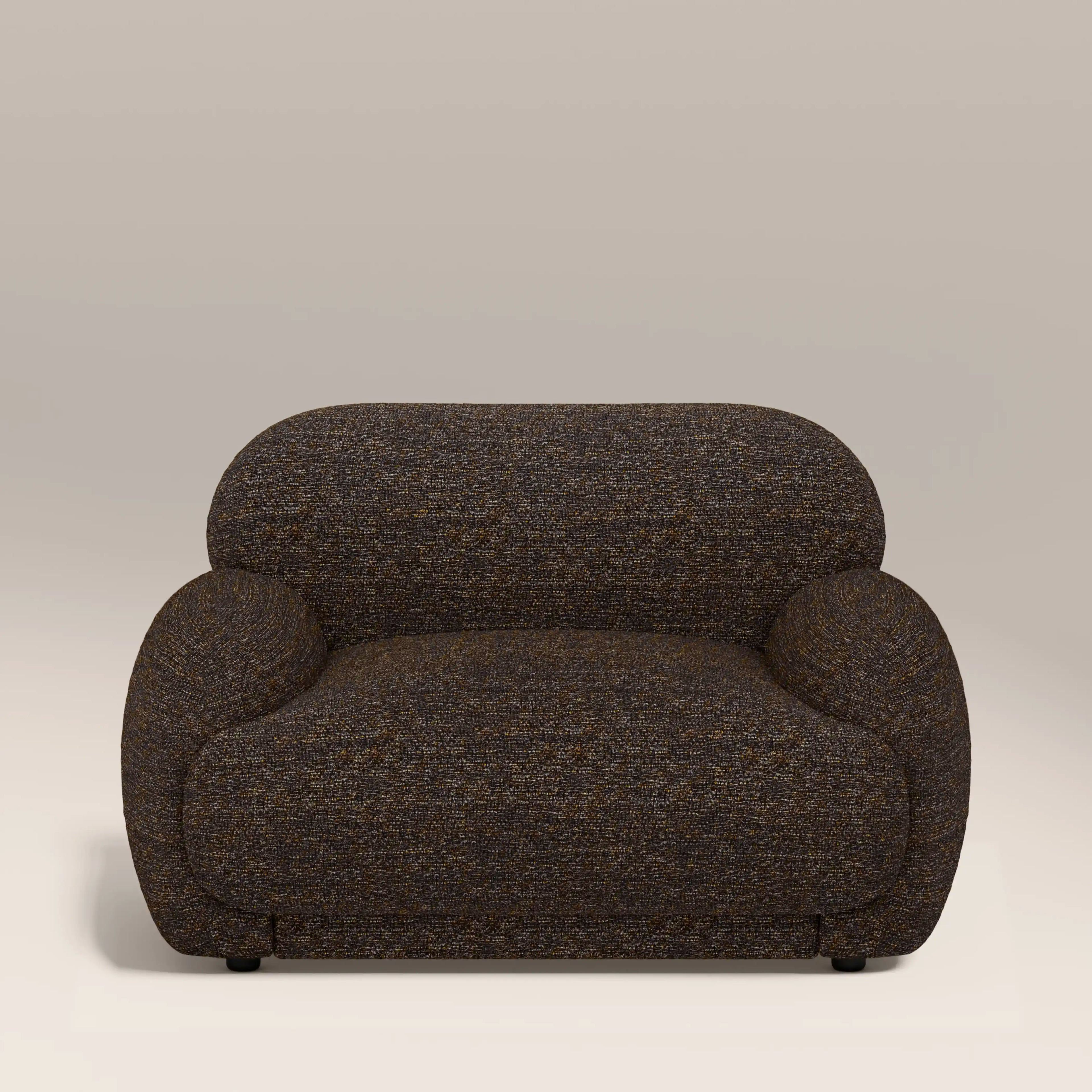 Cloud Armchair | Speckled Espresso Boucle