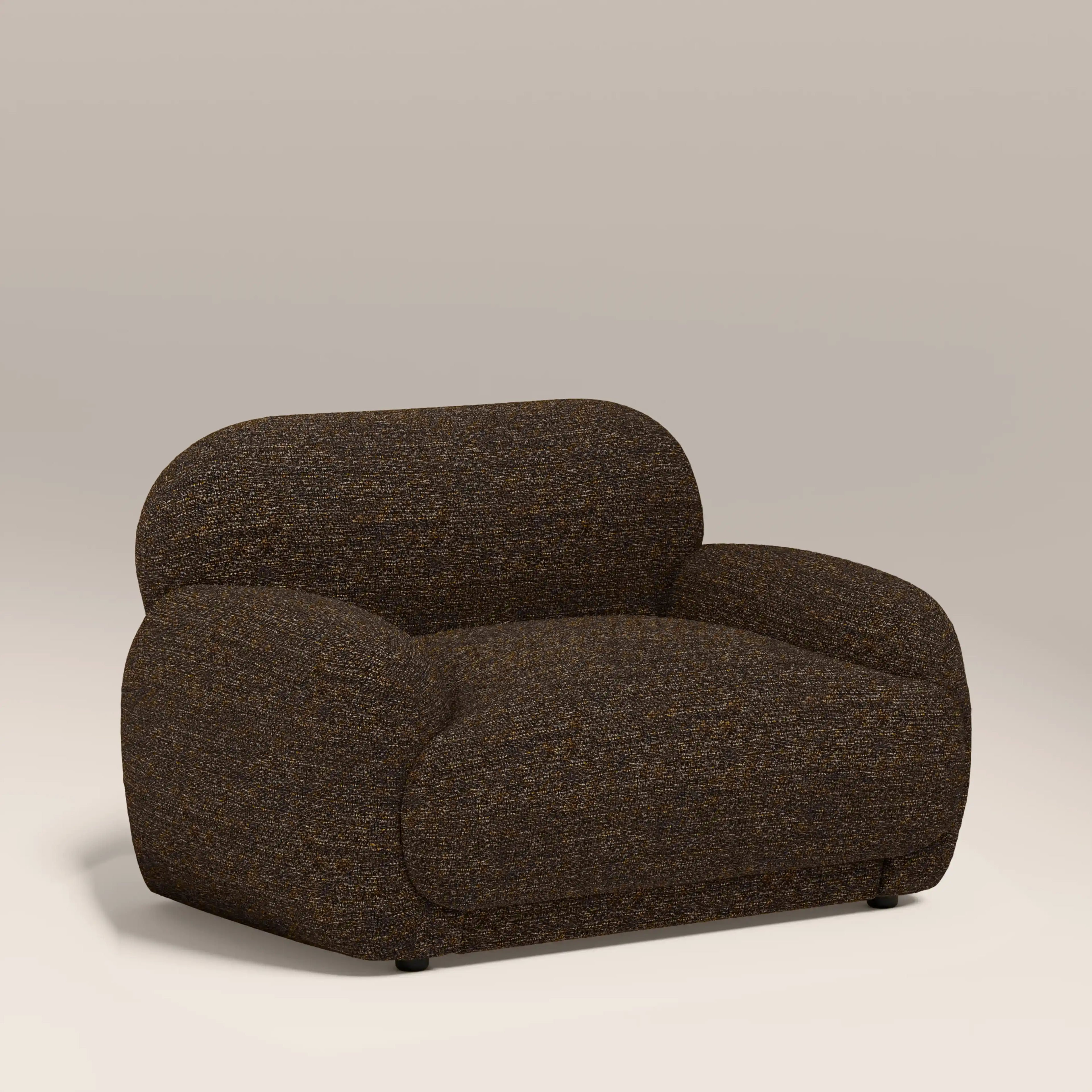 Cloud Armchair | Speckled Espresso Boucle