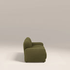 Cloud 2 Seater Sofa | Moss Green Sustainable Mohair Velvet