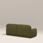 Cloud 2 Seater Sofa | Moss Green Sustainable Mohair Velvet