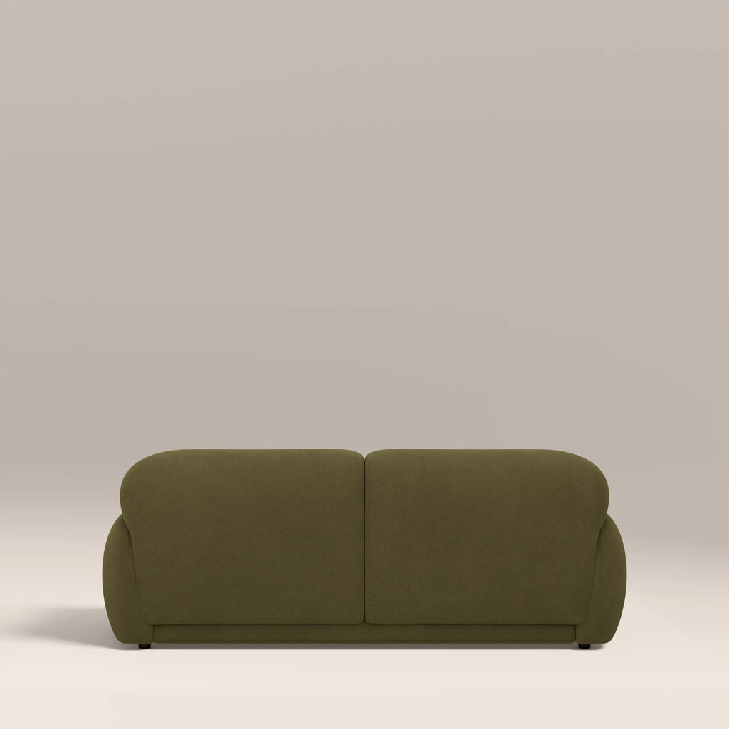 Cloud 2 Seater Sofa | Moss Green Sustainable Mohair Velvet