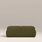 Cloud 2 Seater Sofa | Moss Green Sustainable Mohair Velvet
