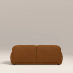 Cloud 2 Seater Sofa | Caramel Brown Sustainable Mohair Velvet