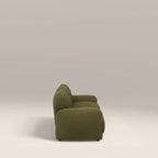 Cloud 3 Seater Sofa | Moss Green Sustainable Mohair Velvet