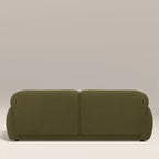 Cloud 3 Seater Sofa | Moss Green Sustainable Mohair Velvet