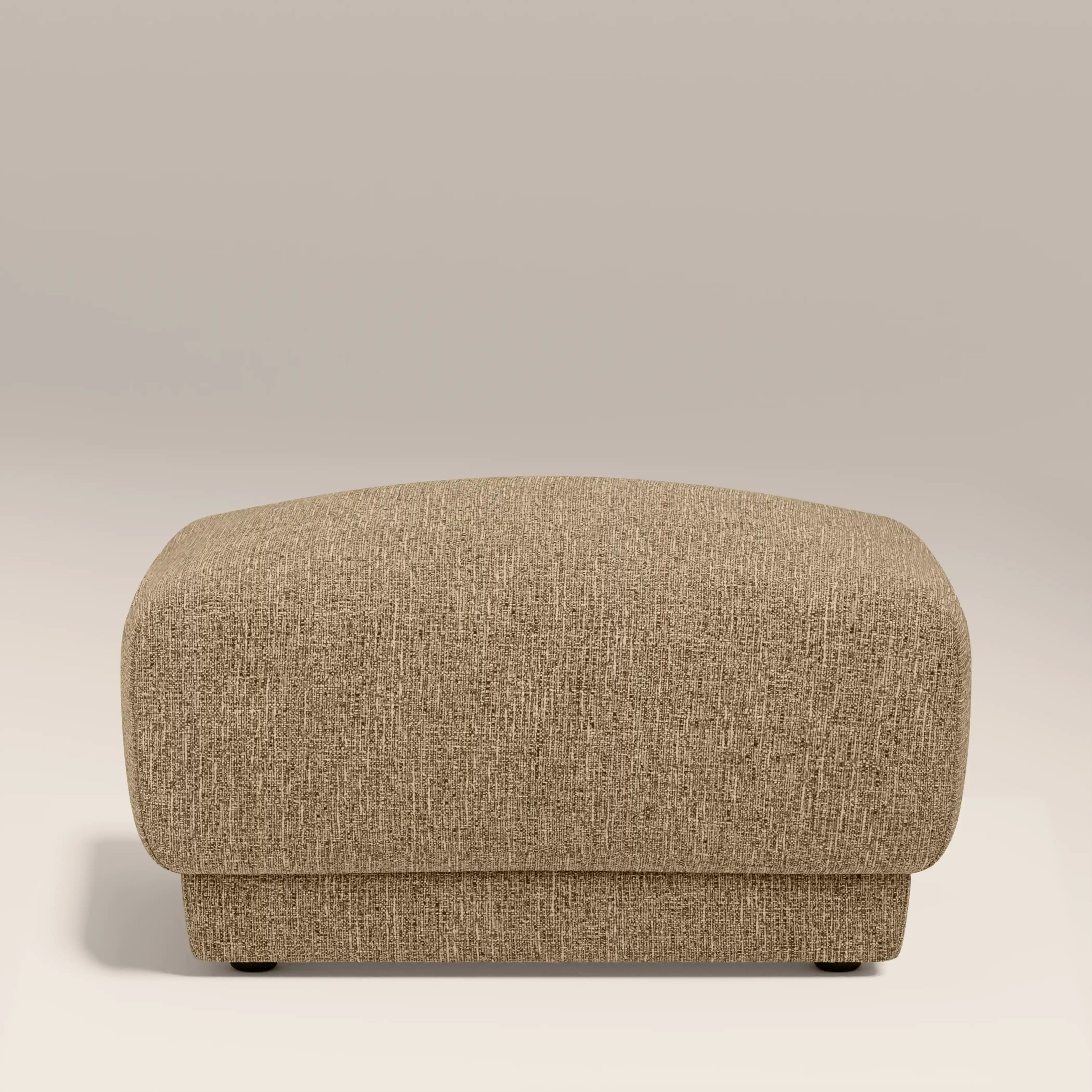 Cloud Footstool | Speckled Cappuccino Boucle