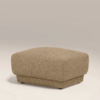 Cloud Footstool | Speckled Cappuccino Boucle