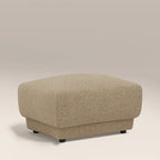Cloud Footstool | Speckled Latte Boucle