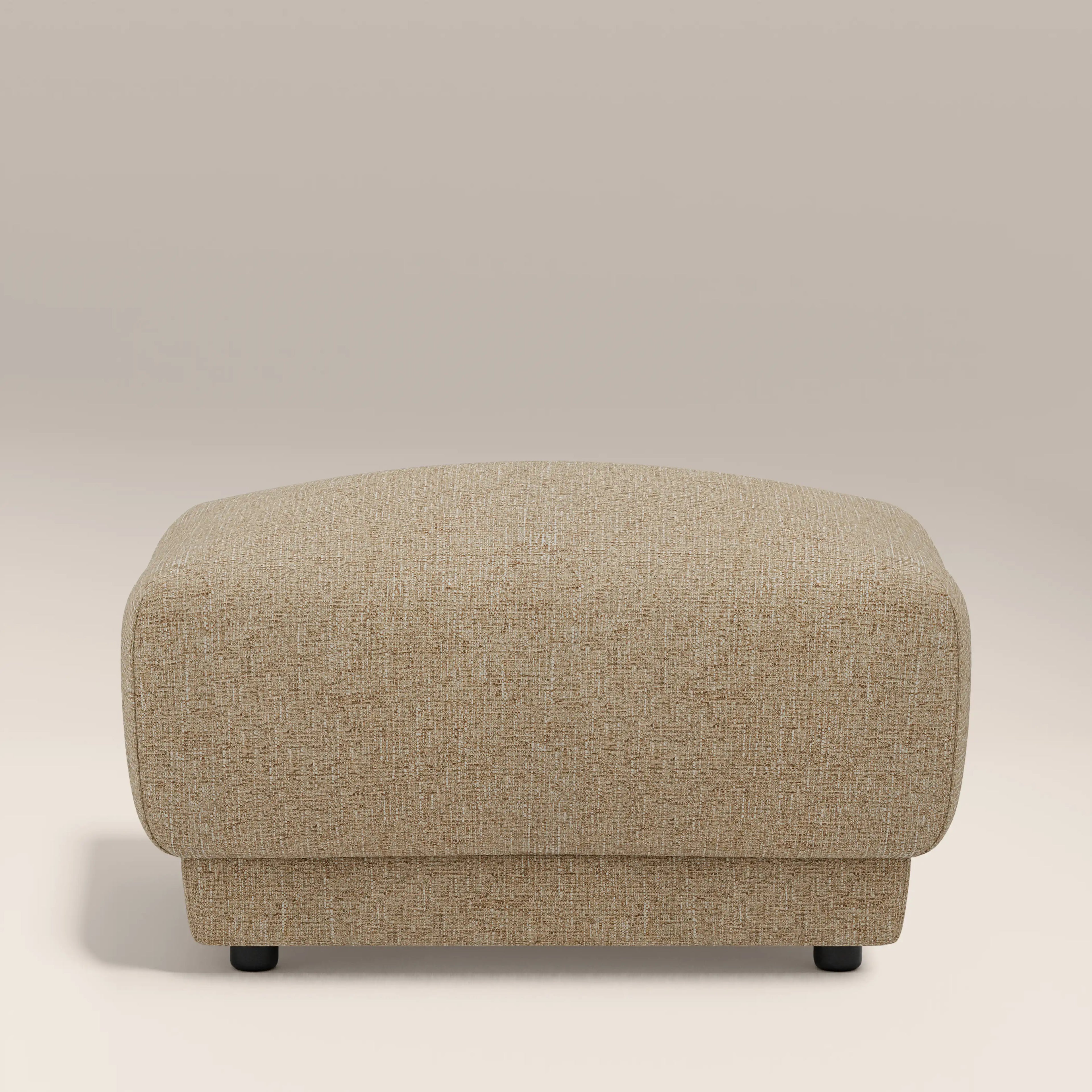 Cloud Footstool | Speckled Latte Boucle