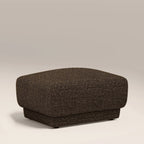 Cloud Footstool | Speckled Espresso Boucle