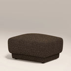 Cloud Footstool | Speckled Espresso Boucle