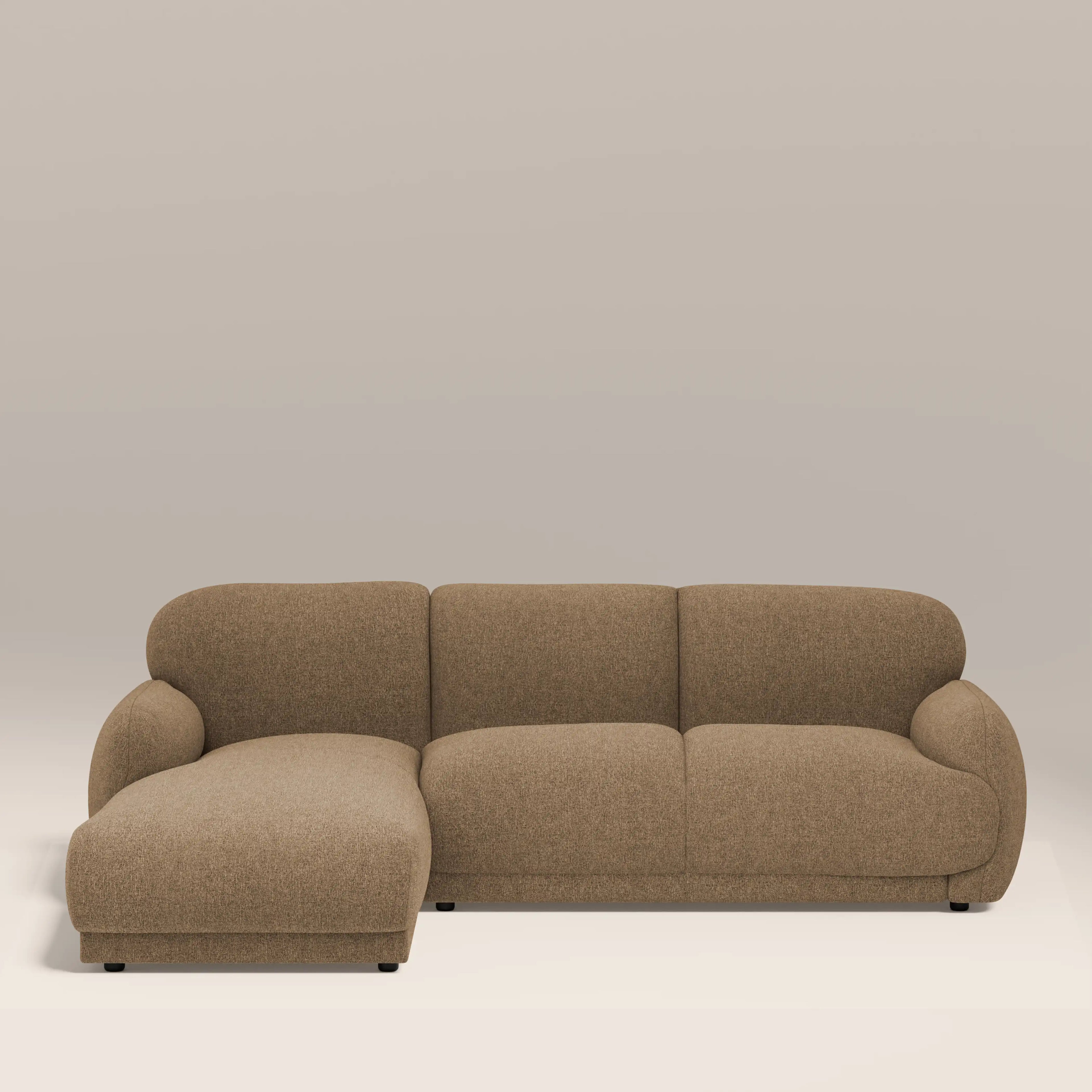 Cloud Left Hand Chaise Sofa | Speckled Cappuccino Boucle