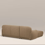 Cloud Left Hand Chaise Sofa | Speckled Cappuccino Boucle