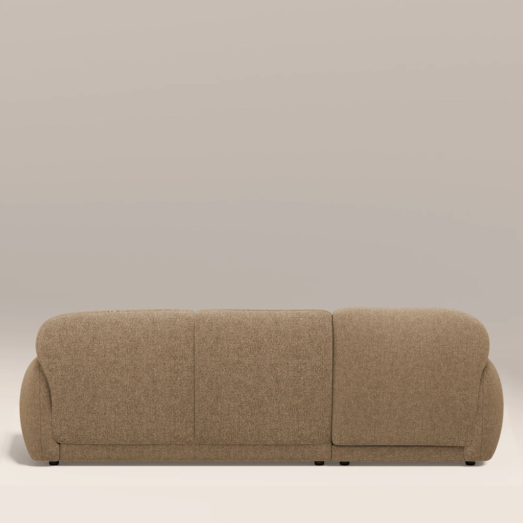 Cloud Left Hand Chaise Sofa | Speckled Cappuccino Boucle