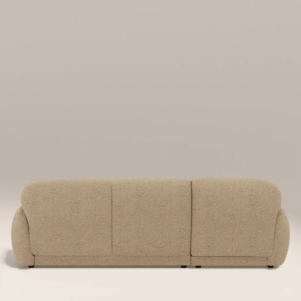 Cloud Left Hand Chaise Sofa | Speckled Latte Boucle