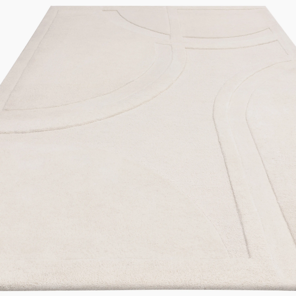 Cobble Hand Tufted Rug | Cream