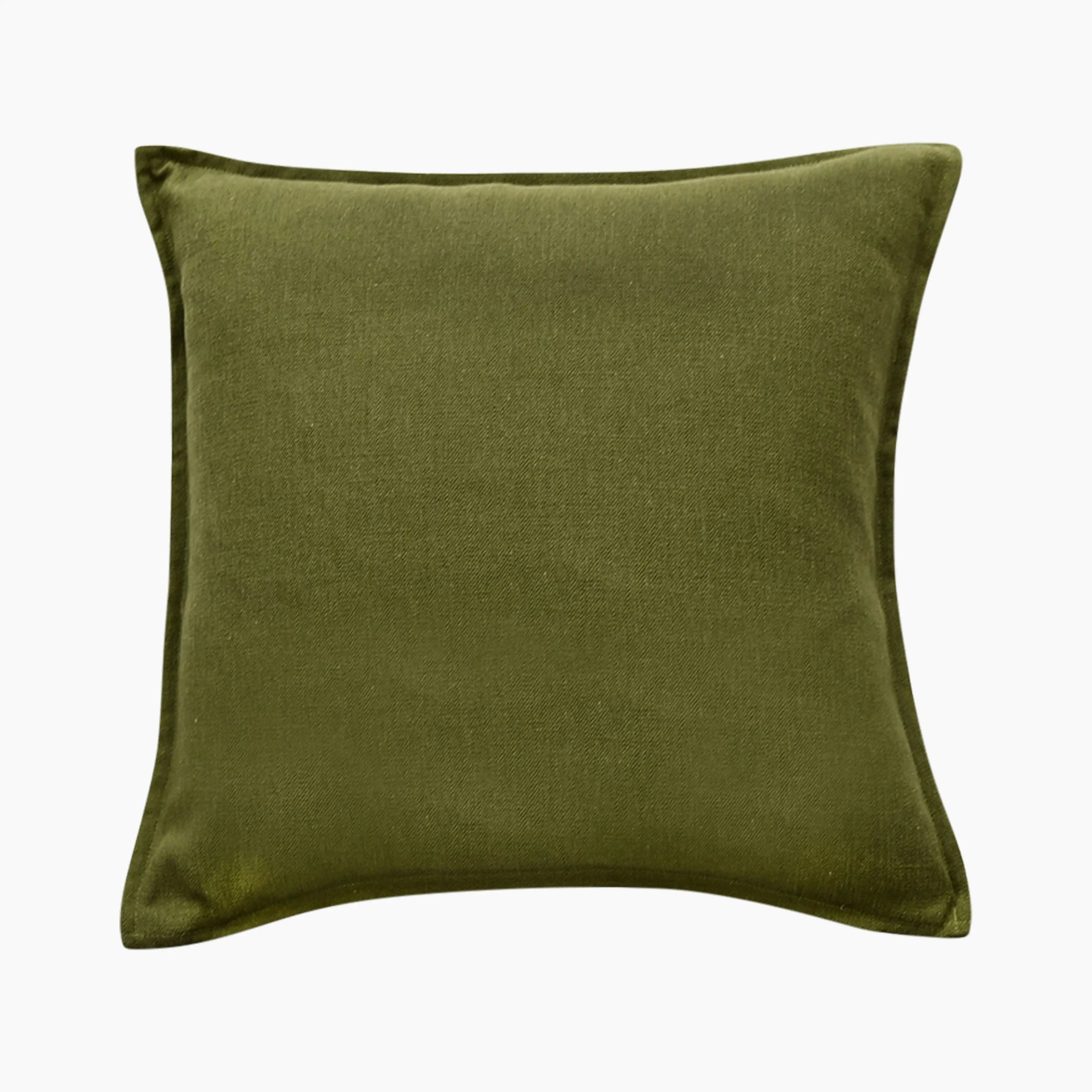 Abingdon Square Cushion | Olive Green