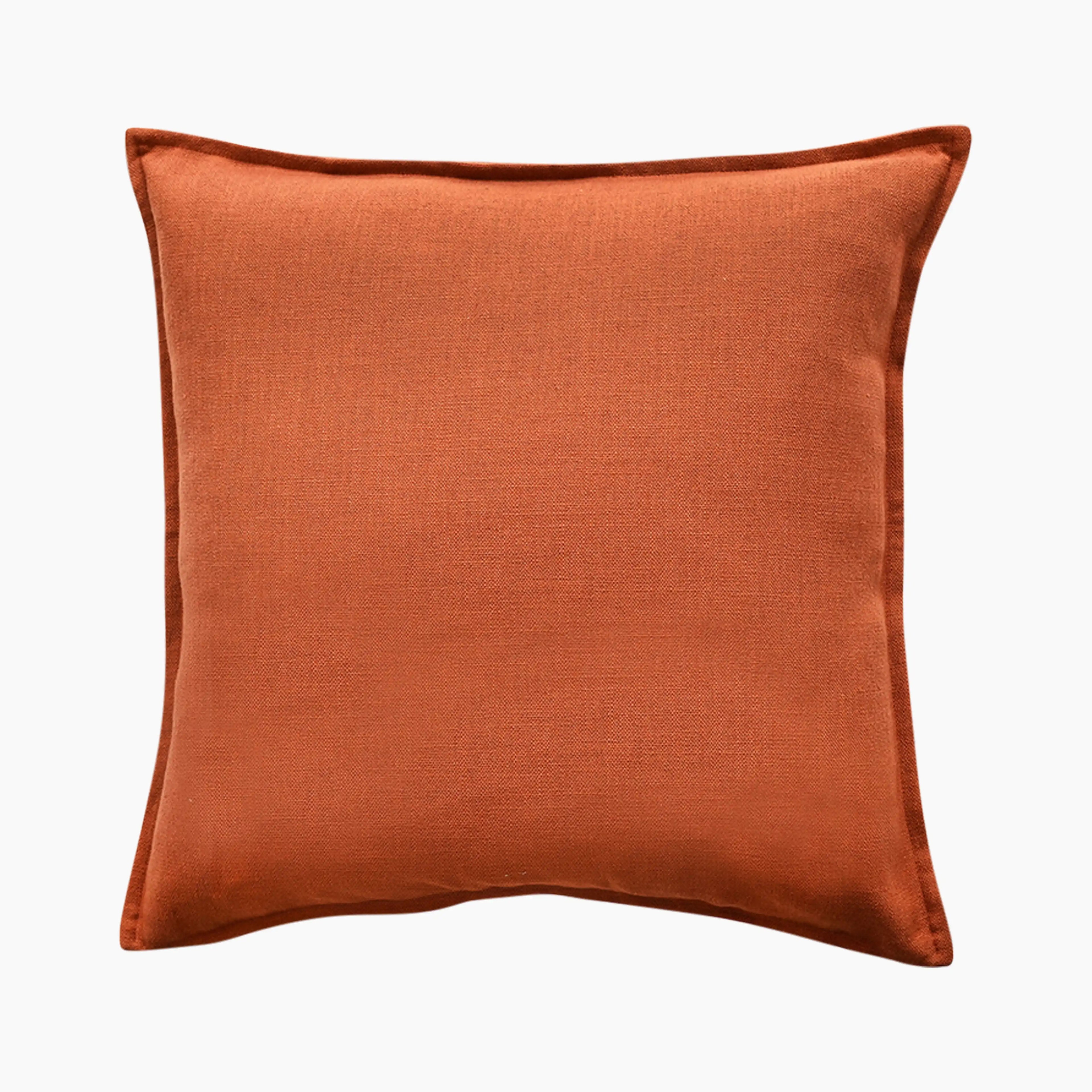 Abingdon Square Cushion | Rust Orange