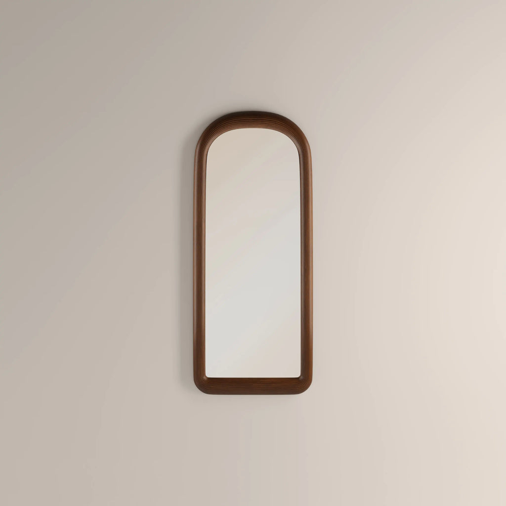 Ciara Arch Full Length Mirror, 170 x 71 cm | Walnut