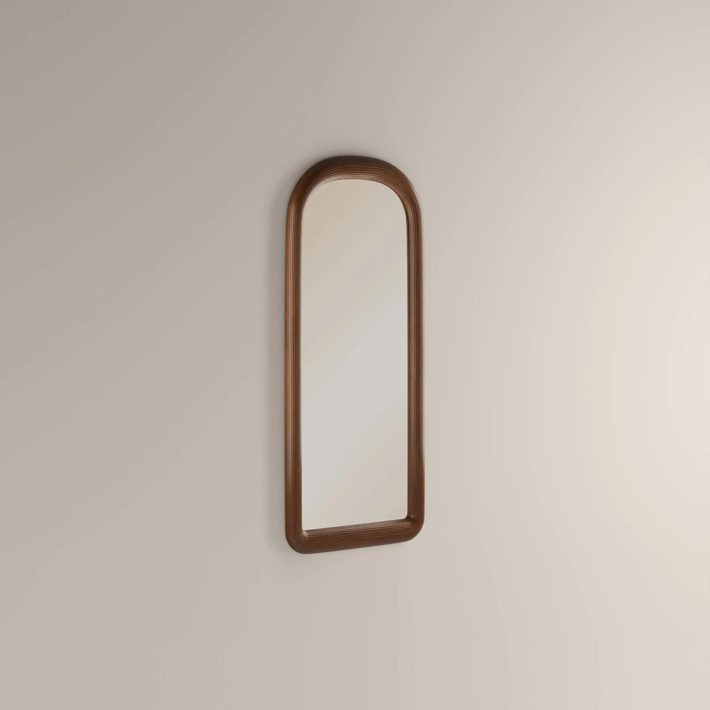 Ciara Arch Full Length Mirror, 170 x 71 cm | Walnut