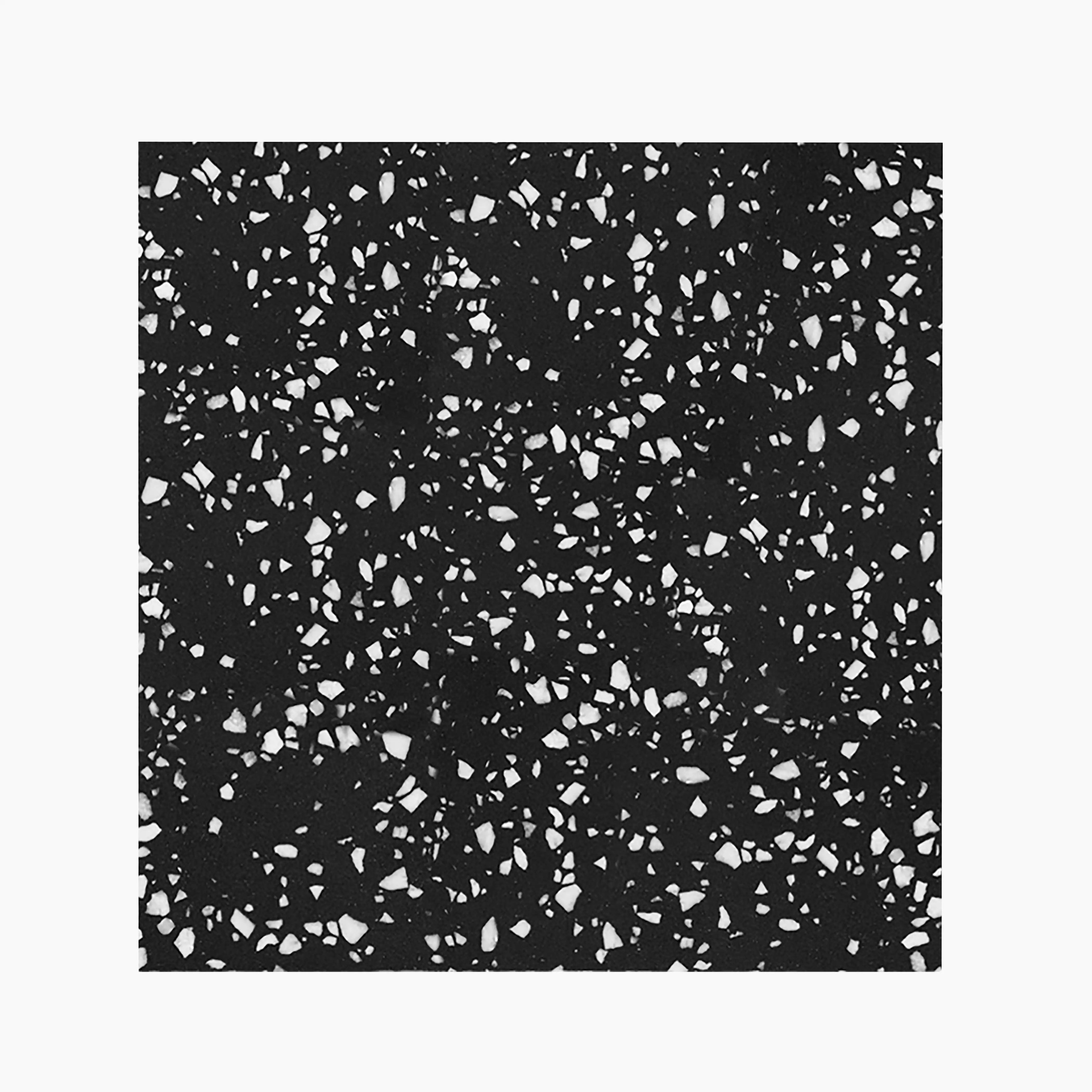 Farrow Square Table Top | Black Terrazzo