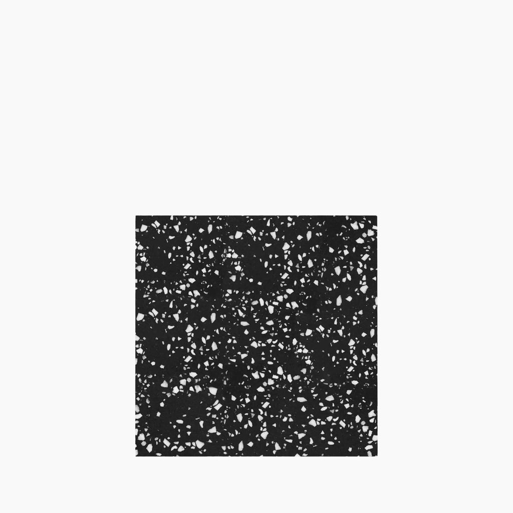Farrow Square Table Top | Black Terrazzo