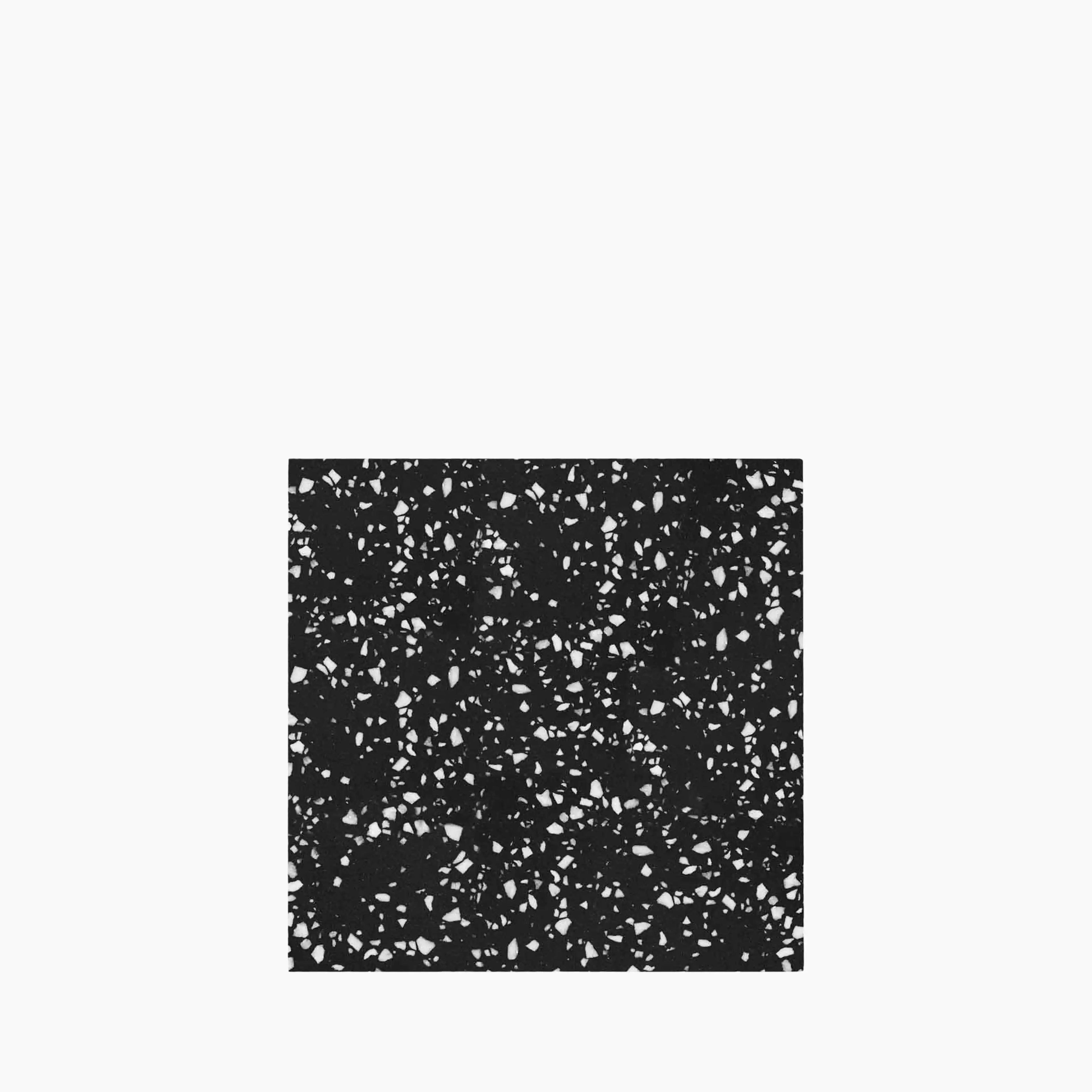 Farrow Square Table Top | Black Terrazzo