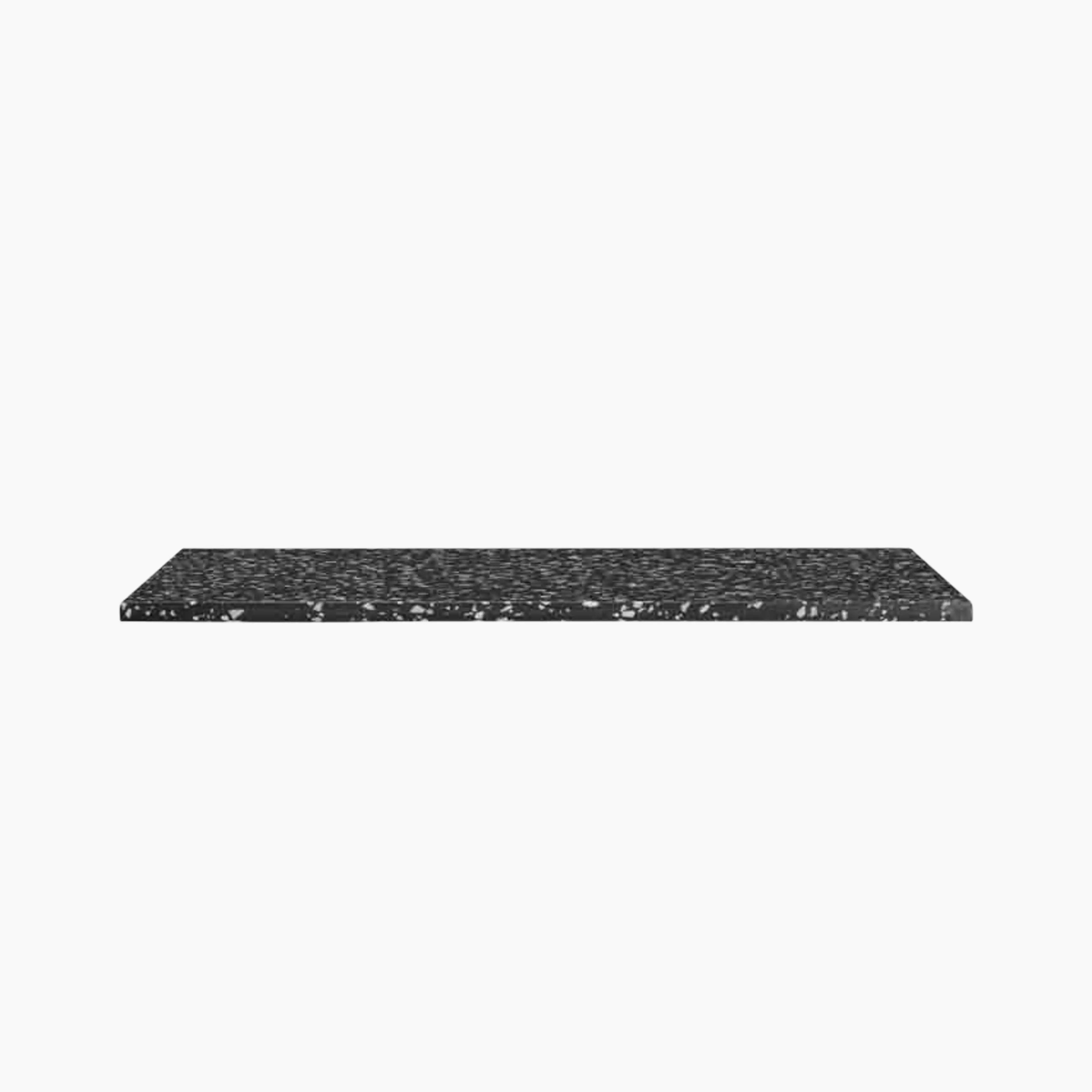 Farrow Square Table Top | Black Terrazzo