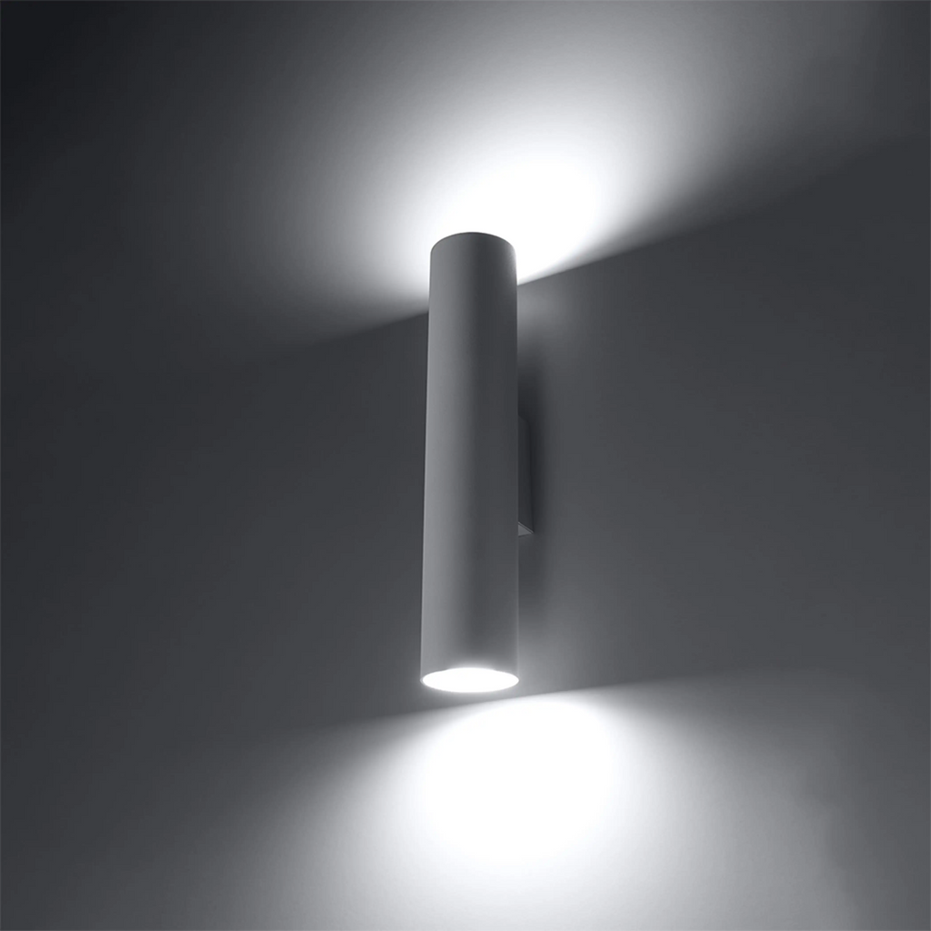 Ciana 2 Light Wall Light | White