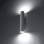 Ciana 2 Light Wall Light | White