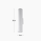 Ciana 2 Light Wall Light | White