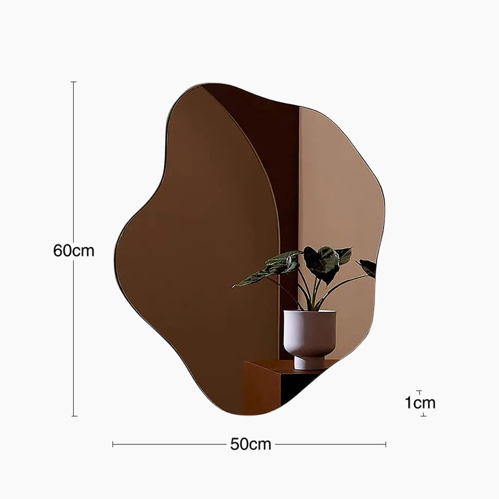 Ashton Pond Wall Mirror, 60 x 50 cm | Frameless