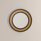 Brook Round Wall Mirror,  80 cm| Rattan