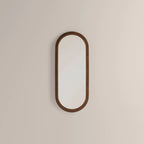 Bette Floor Length Wall Mirror, 120 x 50 cm  | Walnut