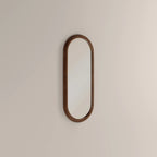 Bette Floor Length Wall Mirror, 120 x 50 cm  | Walnut