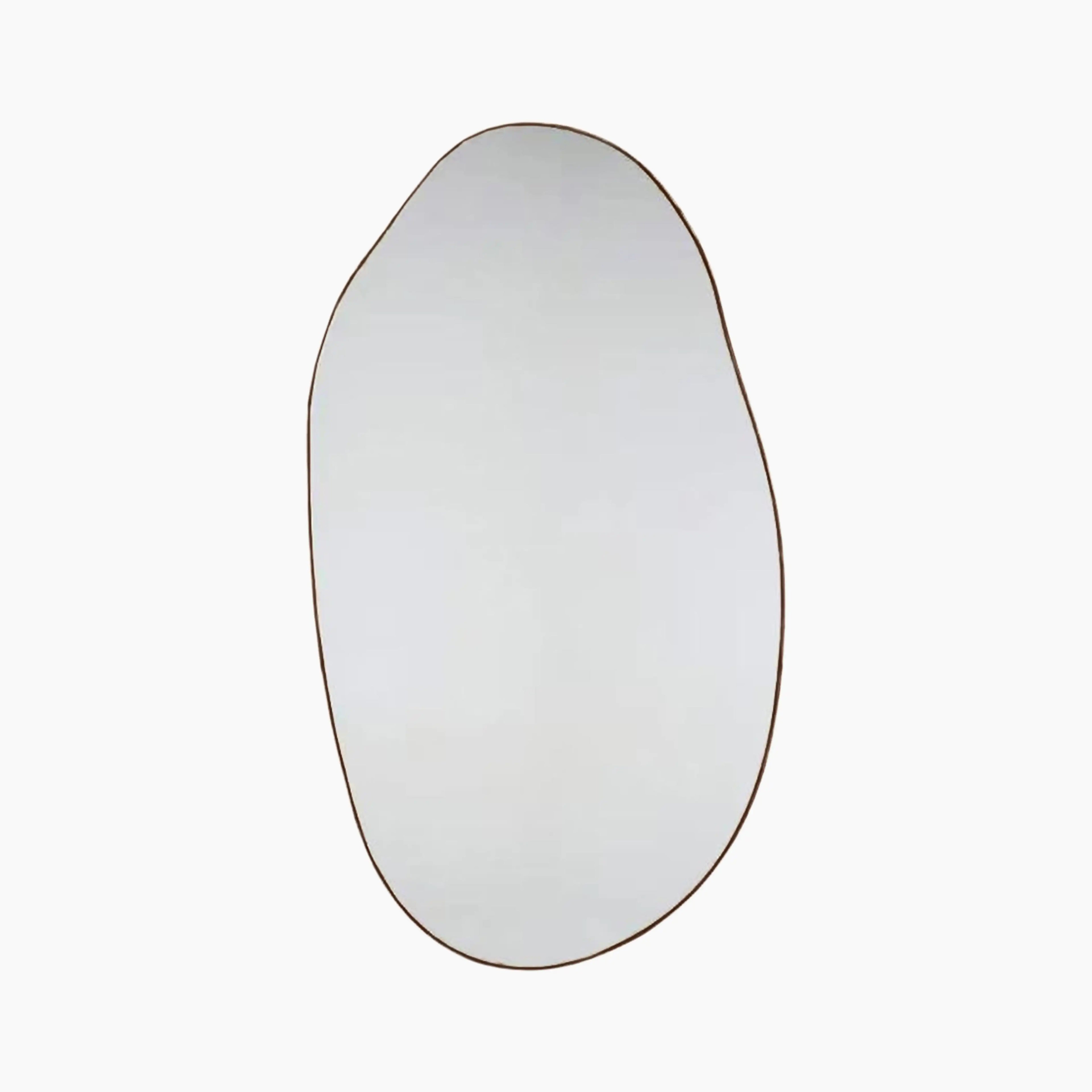 Dutton Pond Wall Mirror,  110 x 60 cm| Walnut