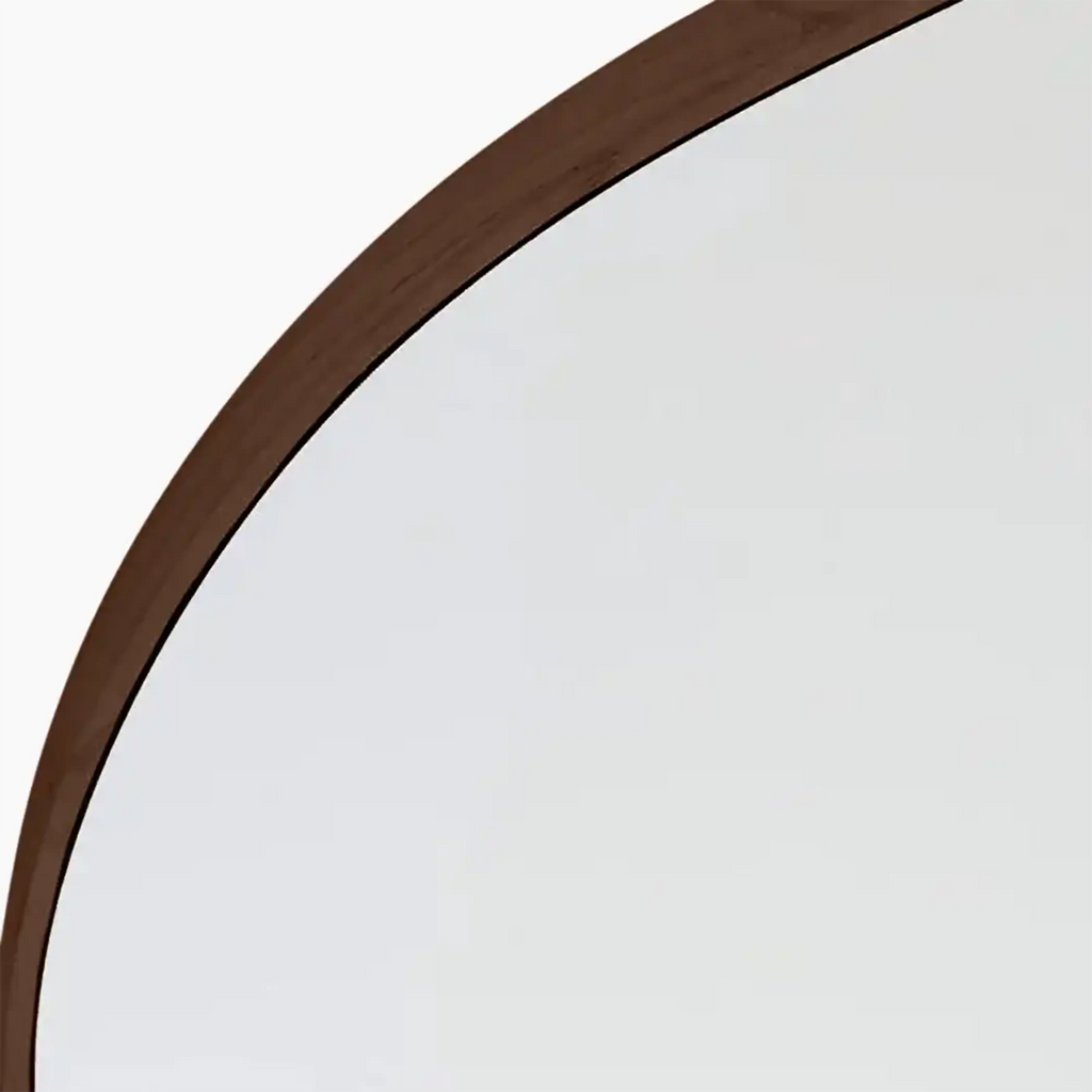 Dutton Pond Wall Mirror,  110 x 60 cm| Walnut