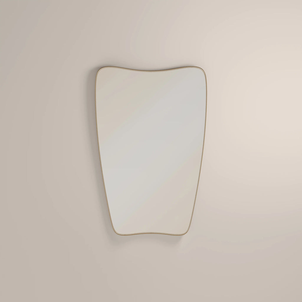 Gabriel Wall Mirror, 96 x 65 cm | Brass