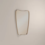 Gabriel Wall Mirror, 96 x 65 cm | Brass