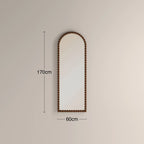 Ashby Full Length Mirror, 170 x 60 cm | Walnut
