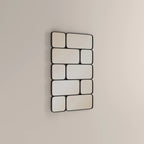 Kaya Rectangle Full Length Mirror, 120 x 80 cm | Black