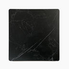 Delina Square Table Top | Black Sintered Stone
