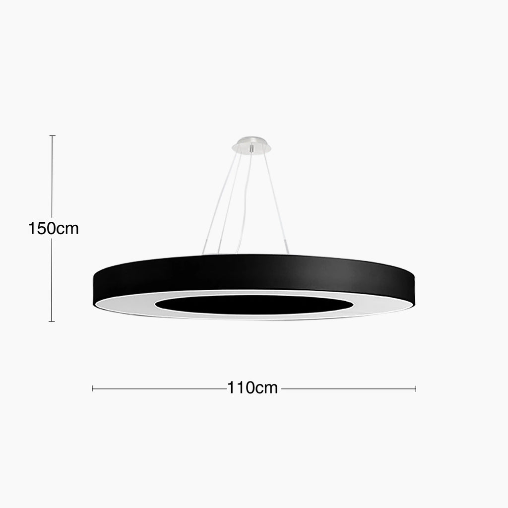 Gen Large LED Pendant Light | Black