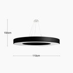 Gen Large LED Pendant Light | Black