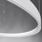 Gen Two-Tiered LED Pendant Light | Black