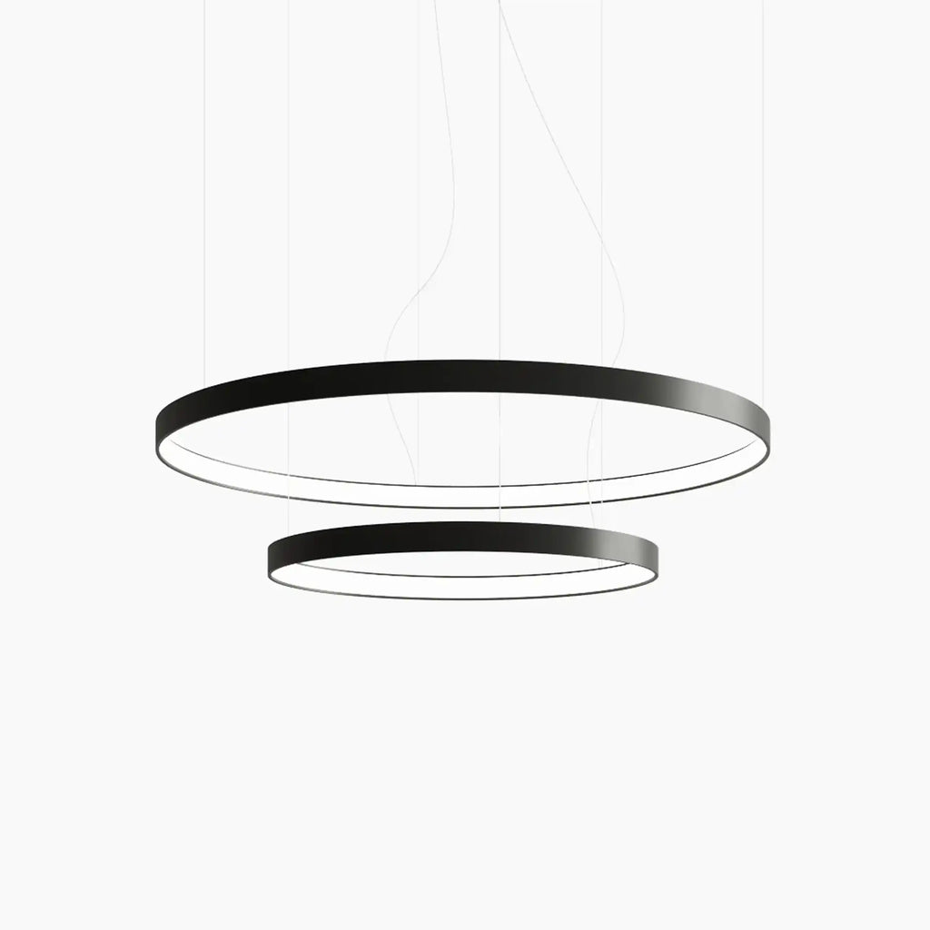 Gen Two-Tiered LED Pendant Light | Black