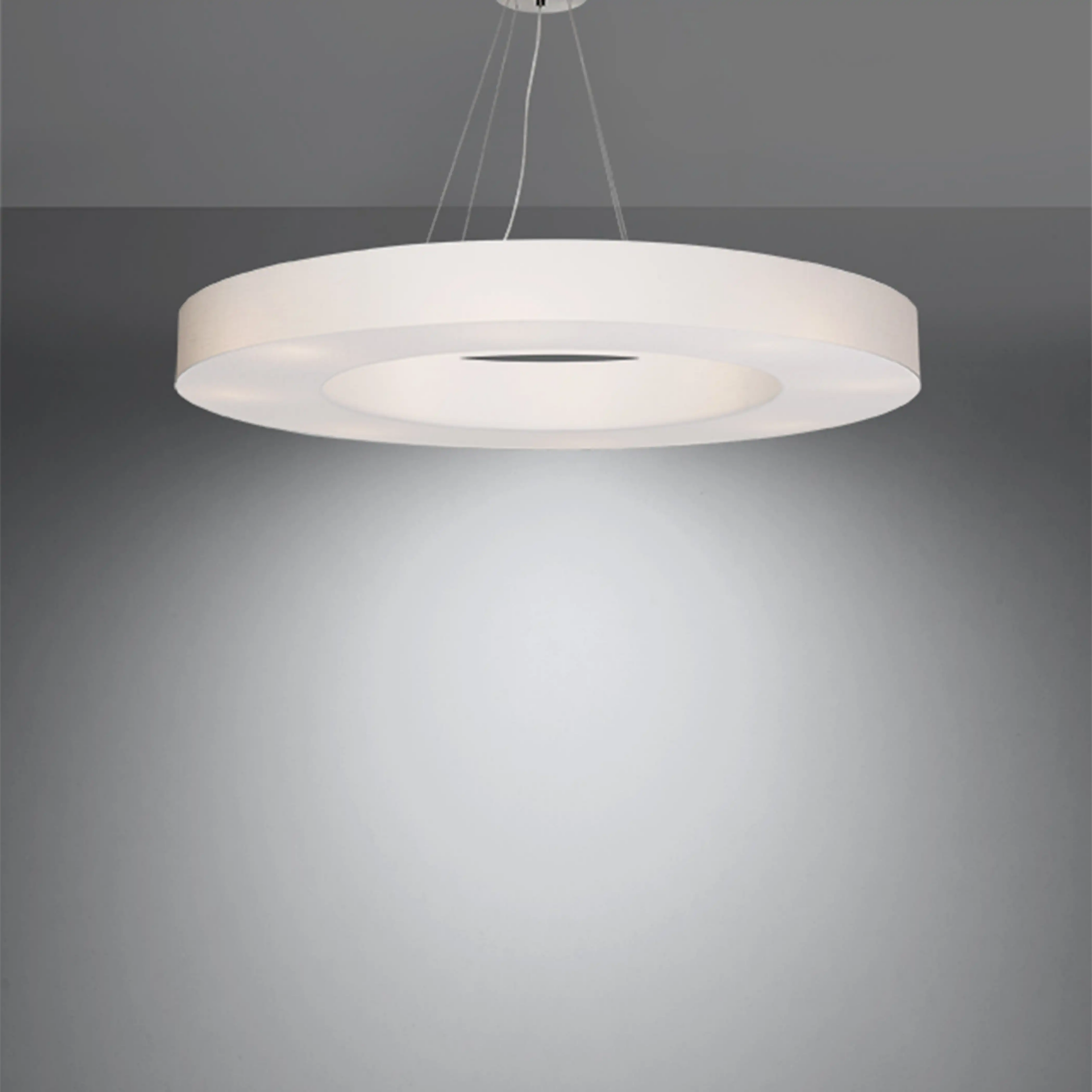 Gen Three-Tiered LED Pendant Light | White