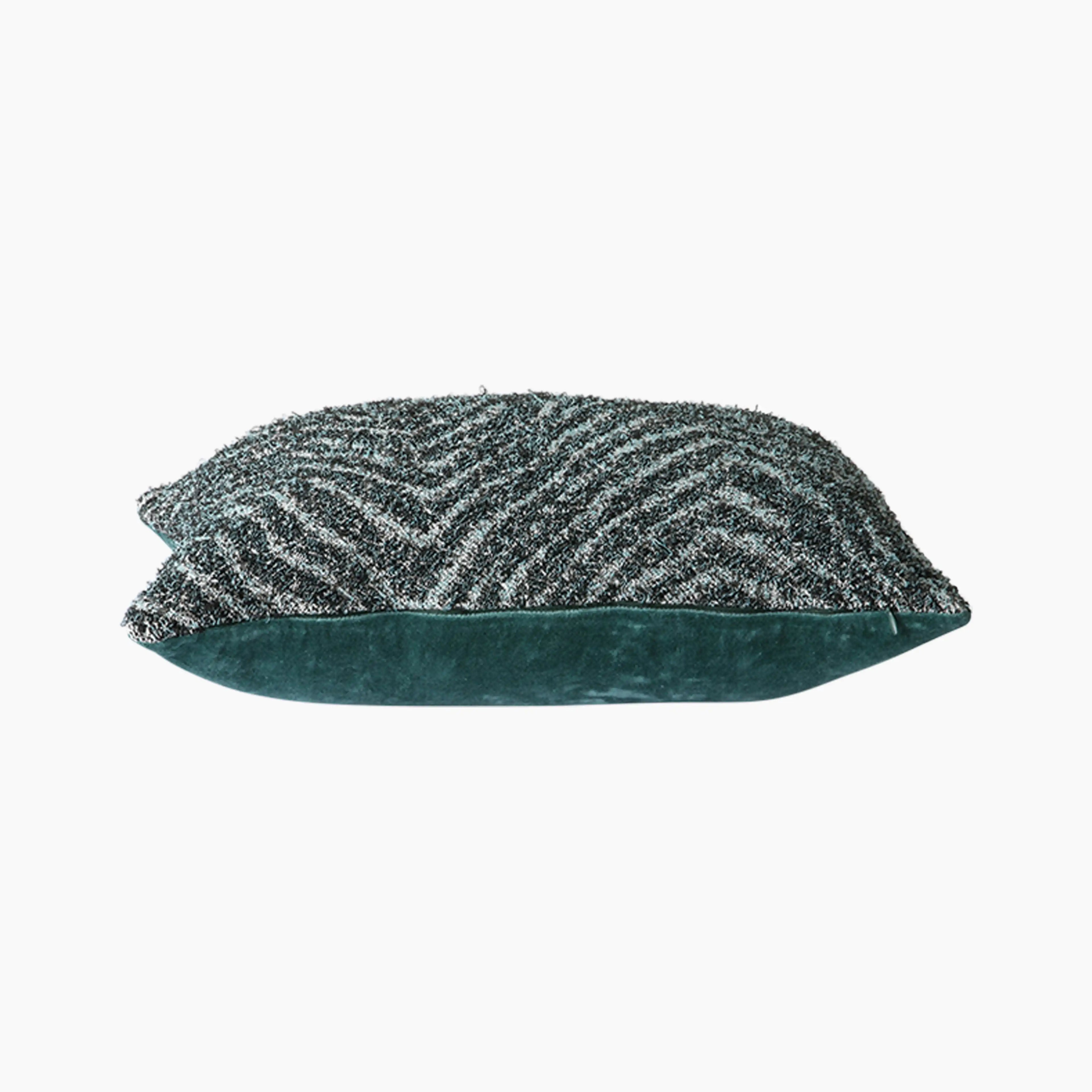 HKliving Doris Rectangle Jacquard Weave Cushion | ZigZag